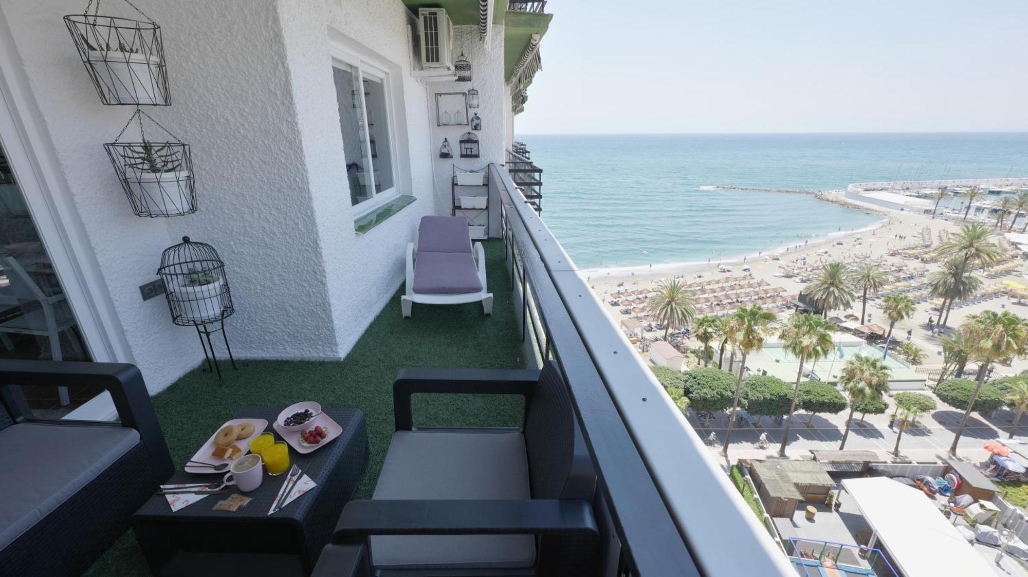 شقة La Mar De Venus - Luxury Views In Puerto Deportivo ماربيا المظهر الخارجي الصورة